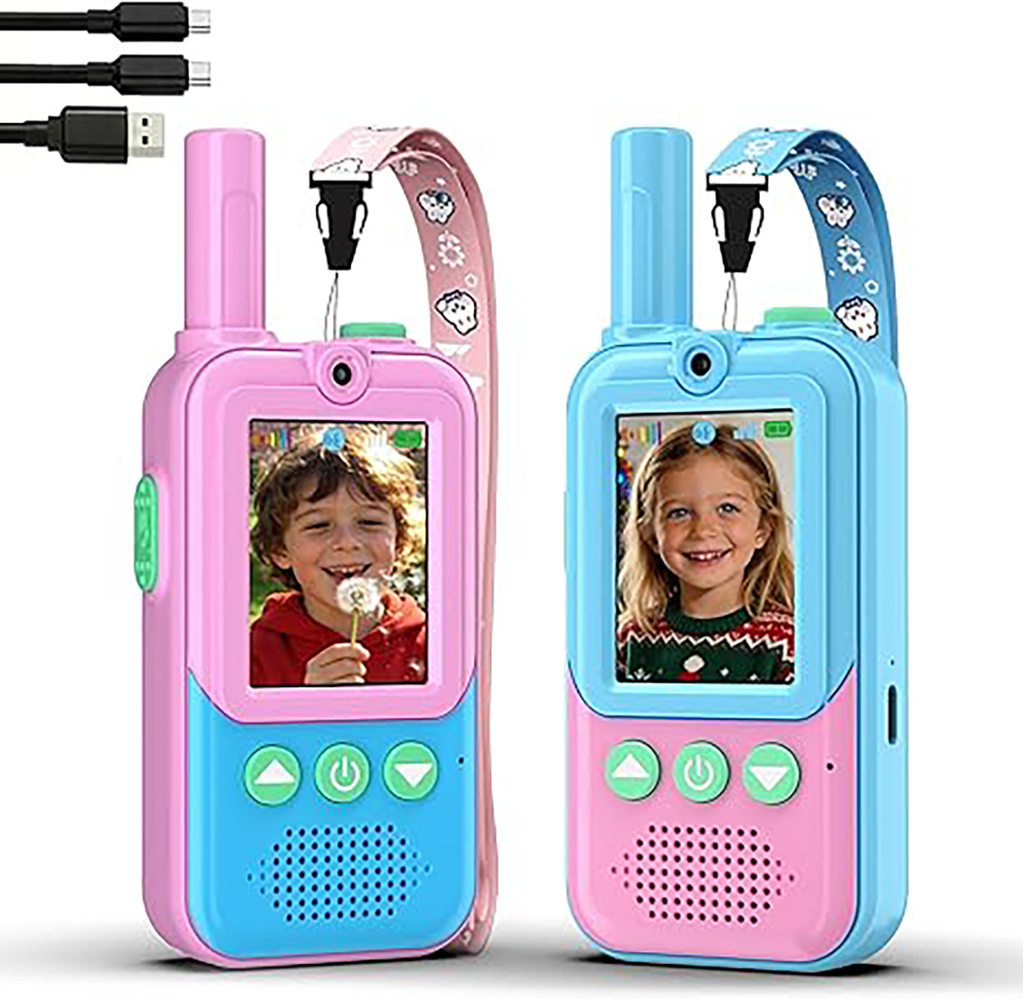 Kids Outdoor Videos - Şarj Edilebilir Çocuklar İçin Video Telsizler
