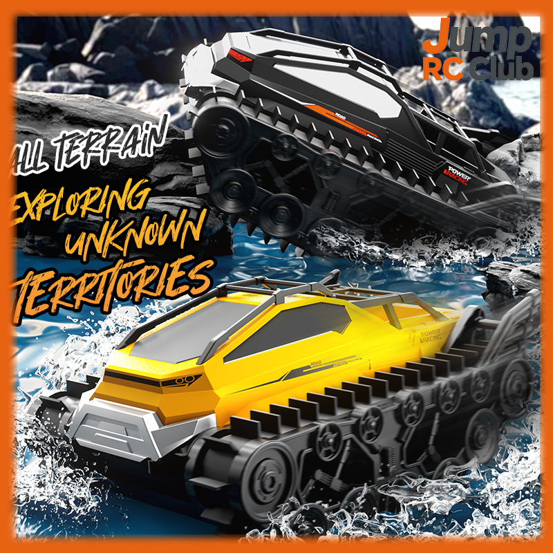 Kids Outdoor Electric Car - JJRC Yeni Amfibi RC Tankı Her