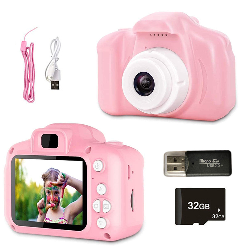 Kids Outdoor Videos - Çocuk Kamerası 1080P HD Ekranlı Kamera