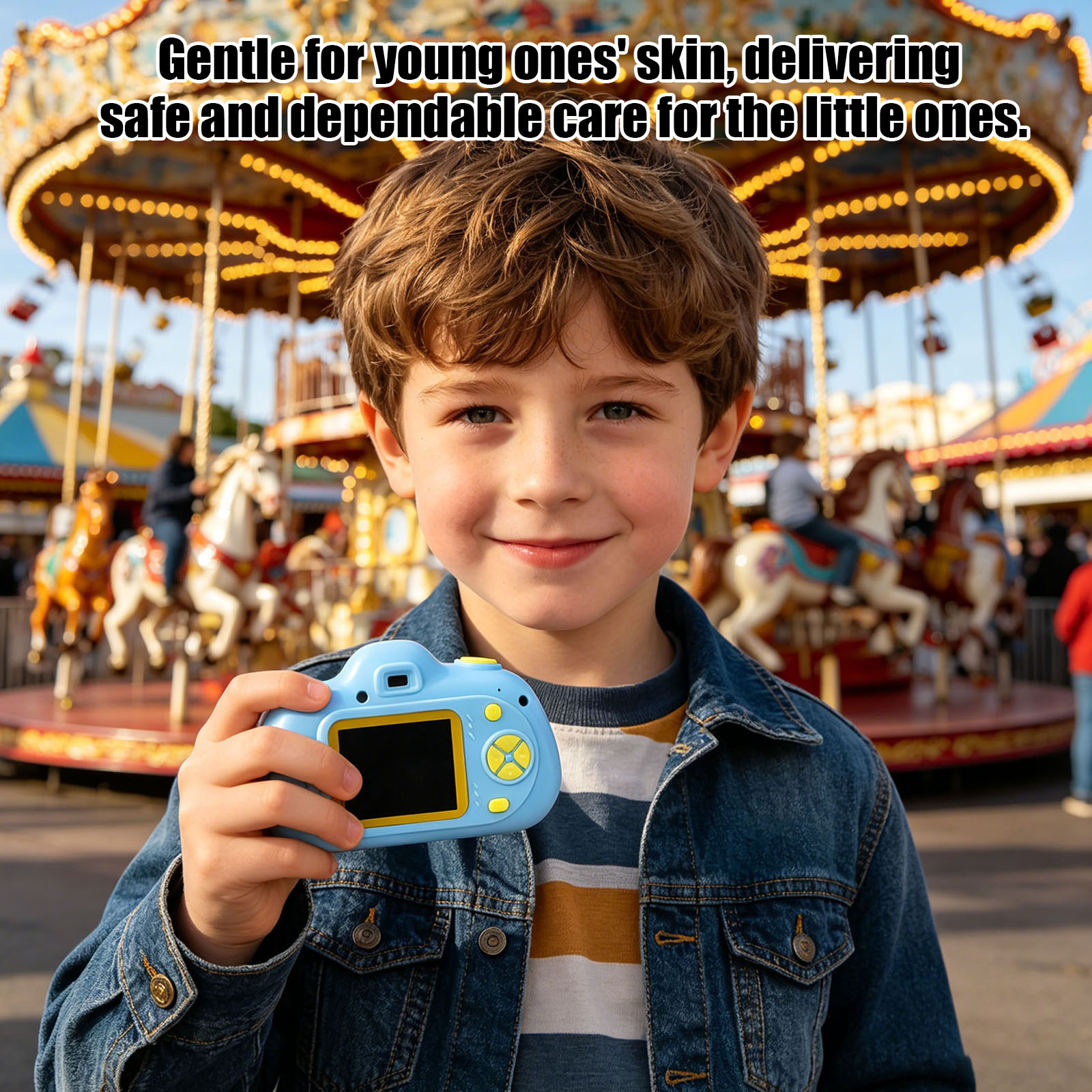 Kids Outdoor Videos - Sevimli Karikatür Fotoğraf Kameraları 2.0 İnç