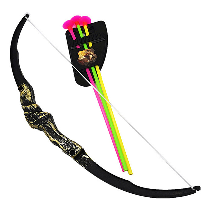 Kids Outdoor Archery Set - 35cm Çocuk Plastik Okçuluk Seti -