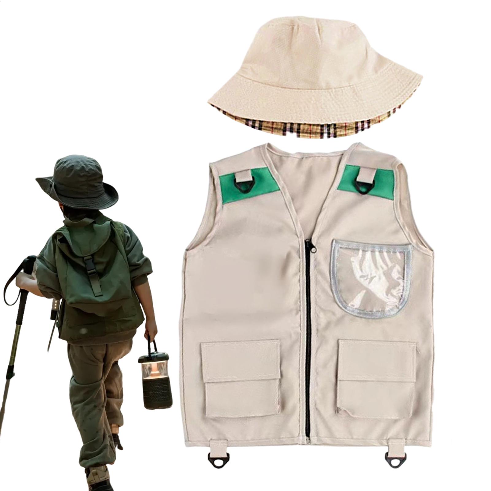 Kids Outdoor Zoo - Çocuklar balıkçı yeleği yıkanabilir yürümeye başlayan