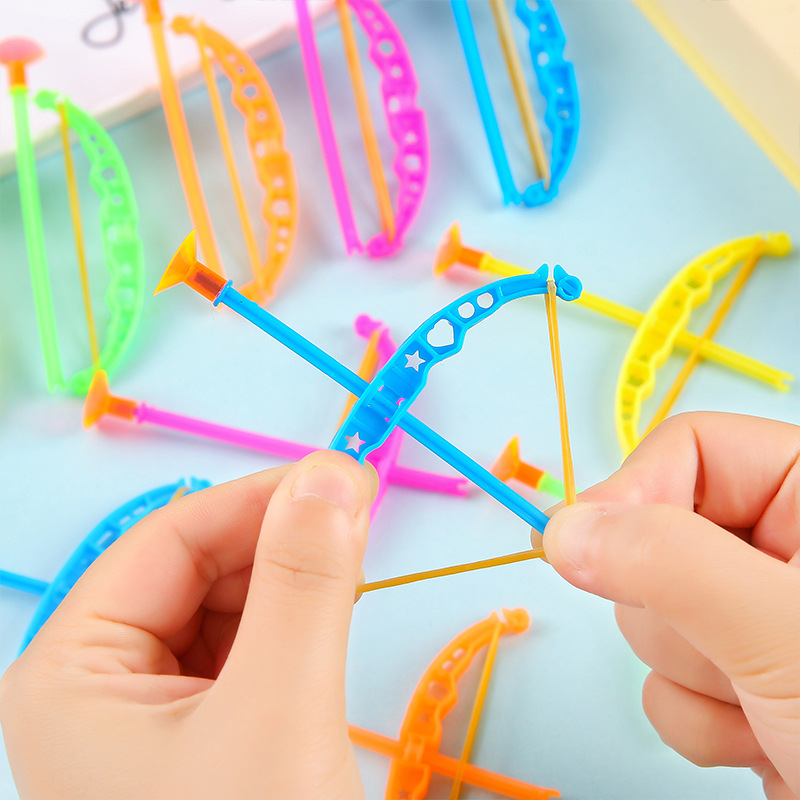 Kids Outdoor Archery Set - Renkli Plastik Yay ve Ok Oyuncak