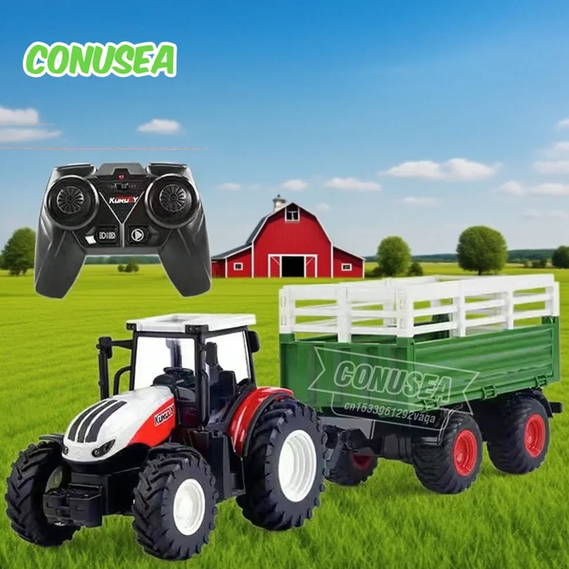 Kids Outdoor Vehicles - Uzaktan Kumandalı Traktör RC Çiftlik Kamyonu