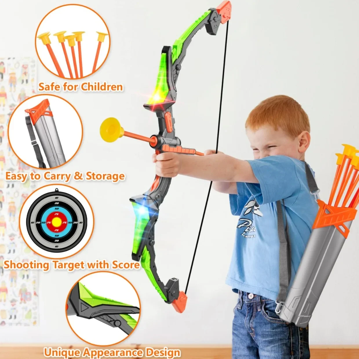 Çocuk çocuklar için yay ve okl - Kids Outdoor Archery Set incelemesi ve fiyatı