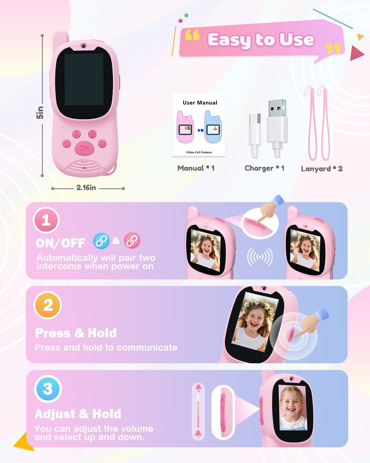 Walkie-Talkie 2'li Paket Çocuk - Kids Outdoor Voices incelemesi ve fiyatı