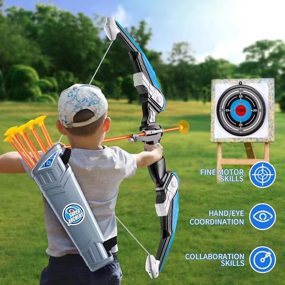 Çocuklar LED Okçuluk Oyuncak S - Kids Outdoor Archery Set incelemesi ve fiyatı