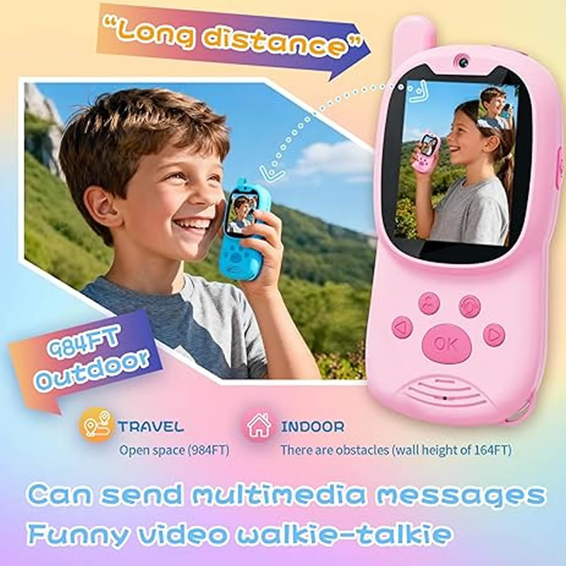 Çocuklar için Telsizler Şarj E - Kids Outdoor Videos incelemesi ve fiyatı