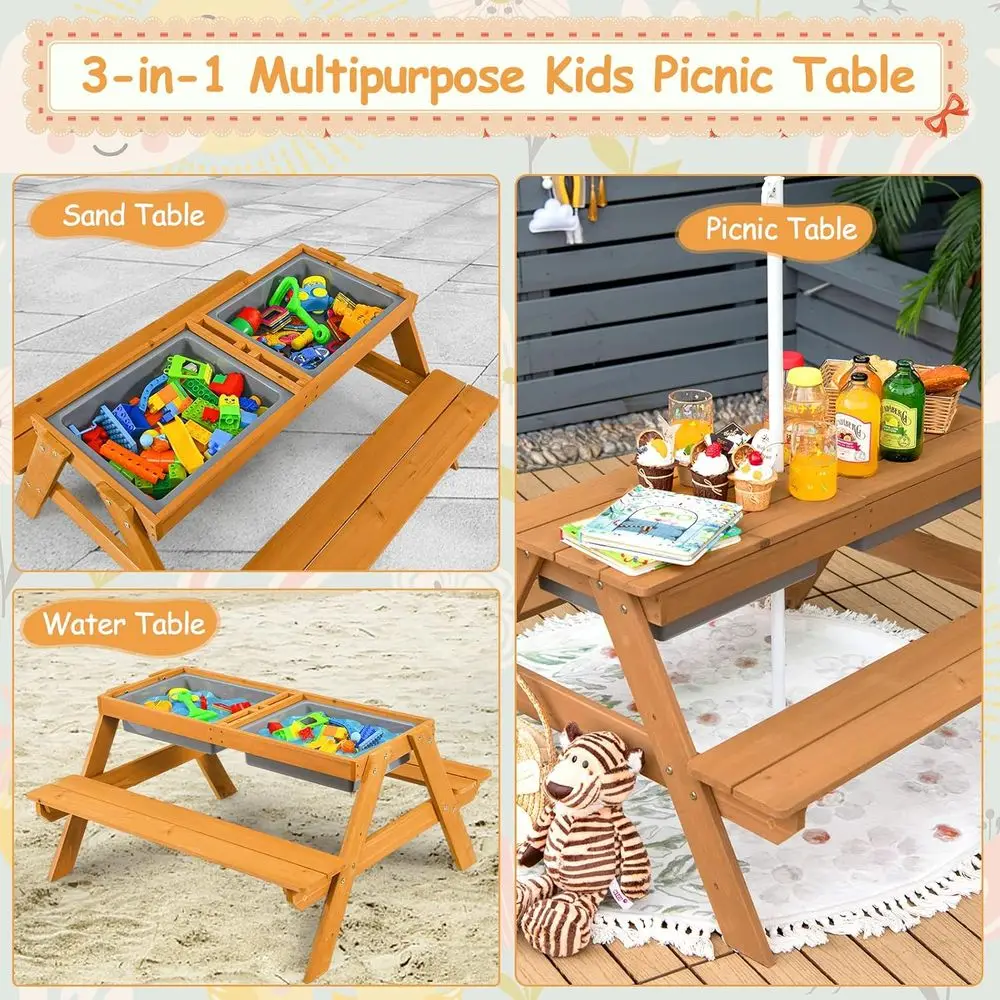 Çocuklar için Çıkarılabilir Ku - Kids Outdoor Umbrella For Table incelemesi ve fiyatı