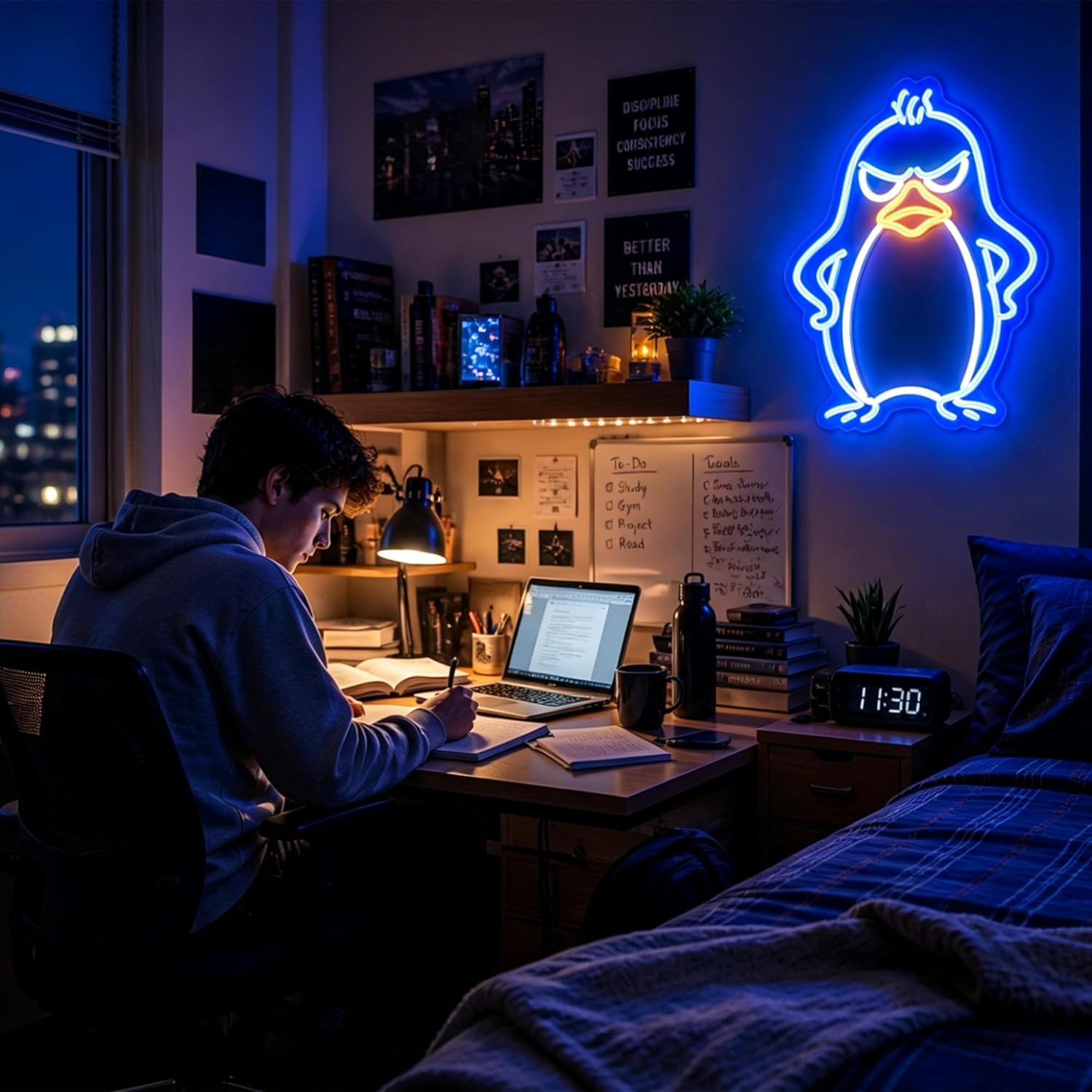 Penguen Neon Tabela USB Güçlü  - Kids Outdoor Zoo incelemesi ve fiyatı