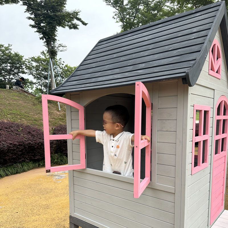 Çocuklar için kütük ev, ağaç,  - Kids Outdoor Treehouse incelemesi ve fiyatı