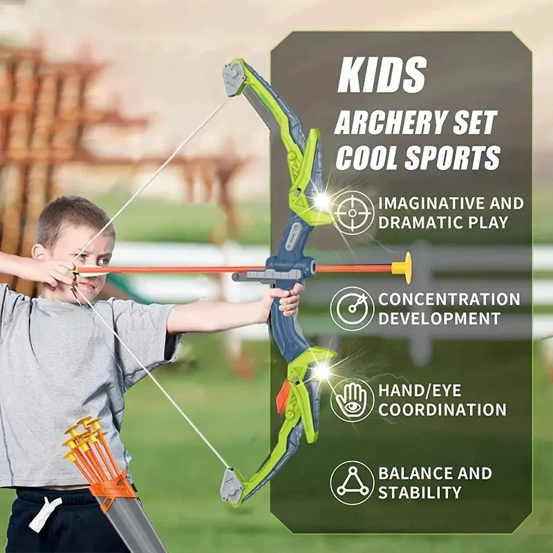 Çocuk Okçuluk Seti Işıklı Vant - Kids Outdoor Archery Set incelemesi ve fiyatı