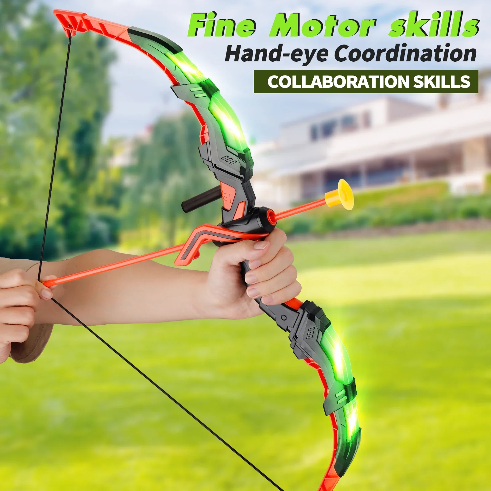 Çocuklar için LED Okçuluk Oyun - Kids Outdoor Archery Set incelemesi ve fiyatı